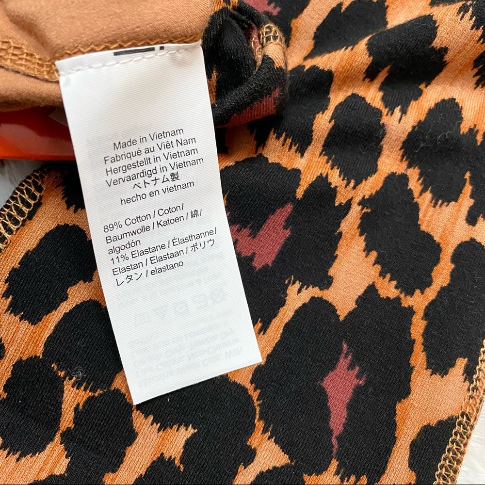 NEW J. Crew Weekend High Waisted Leopard Print Leggings - Picture 8 of 8